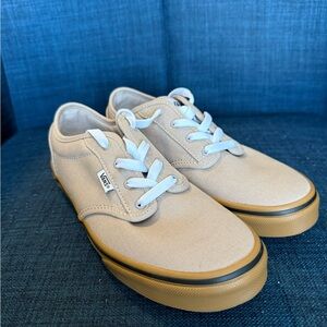 Vans Beige Canvas Sneakers